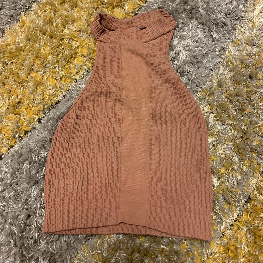 Free People Bodycon Crop Top Bra Festival Yoga
